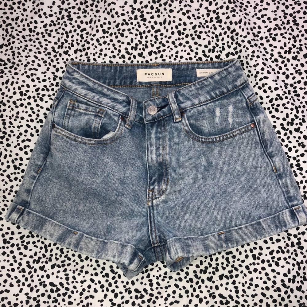 SOLD pacsun mom jean shorts